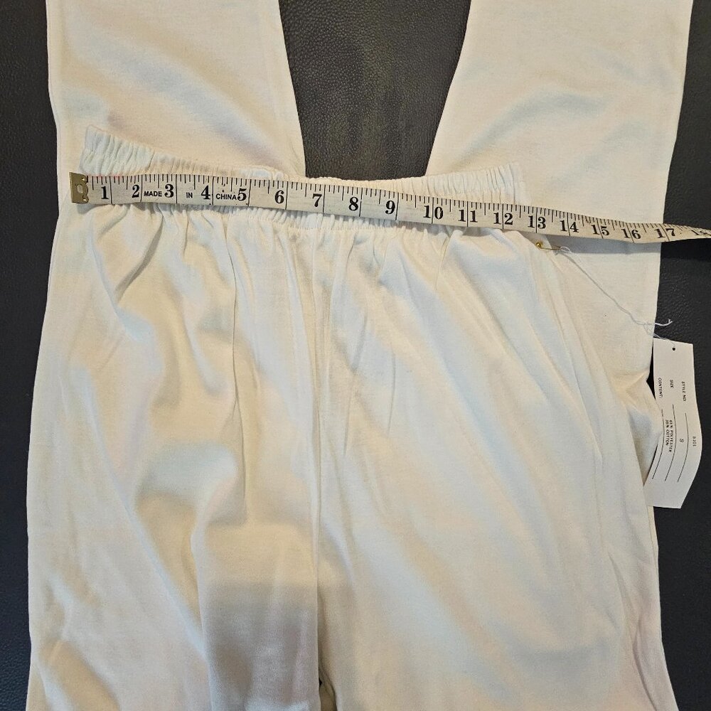 Adolfo Sport White Pants